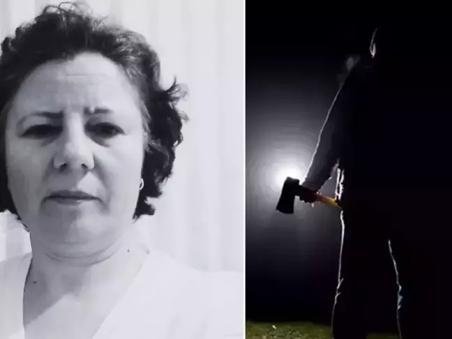 Baltalı dehşet! Eve giren polisler korkunç manzarayla karşılaştı