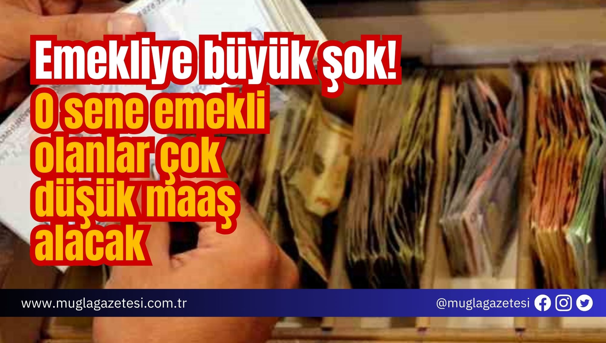 Emekliye büyük şok! O sene emekli olanlar çok düşük maaş alacak