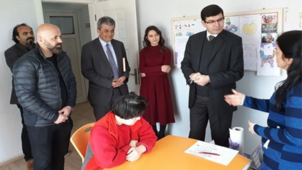 Kaymakam’dan  Rehabilitasyon Merkezine ziyaret