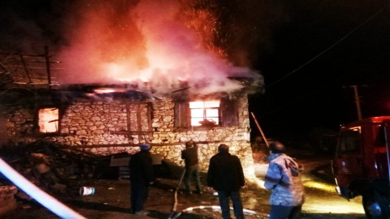 97 yaşındaki kadın evinde çıkan yangında hayatını kaybetti