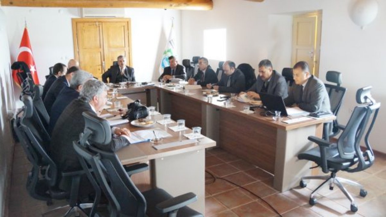 2018 yılı yatırımları görüşüldü