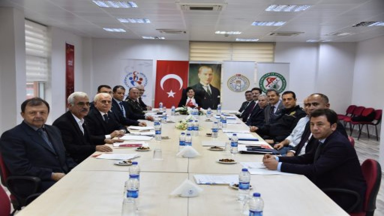 İl Spor Güvenliği Toplantısı yapıldı
