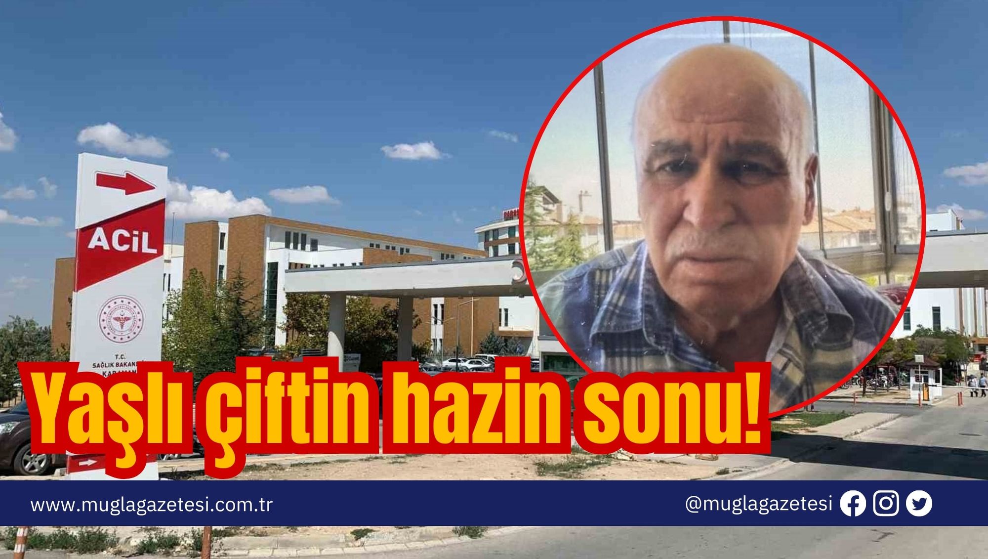 Yaşlı çiftin hazin sonu!