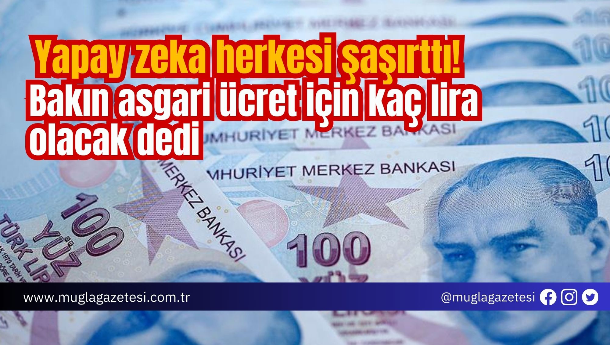 Yapay zeka herkesi şaşırttı! Bakın asgari ücret için kaç lira olacak dedi