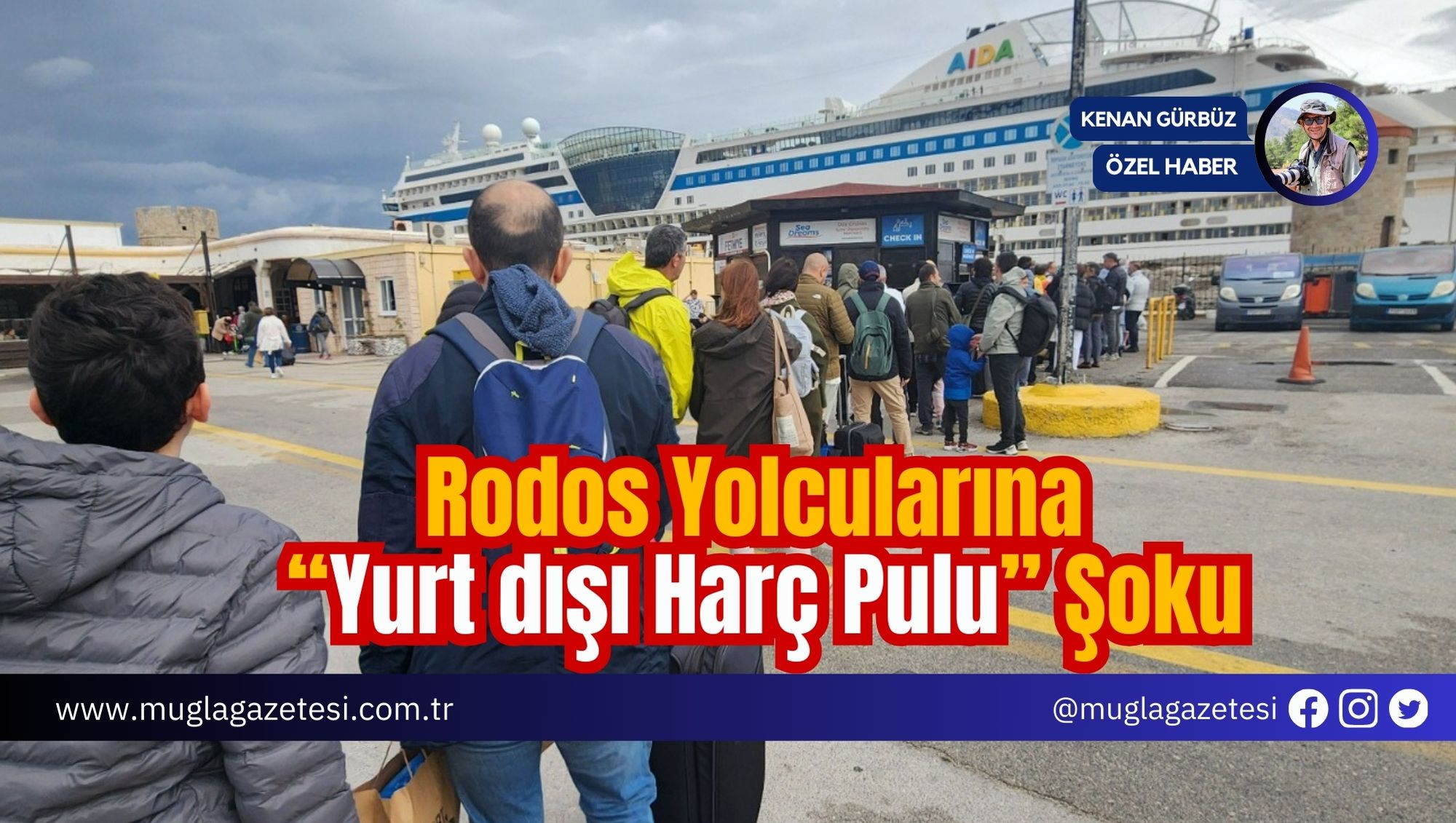 Rodos Yolcularına “Yurt dışı Harç Pulu” Şoku