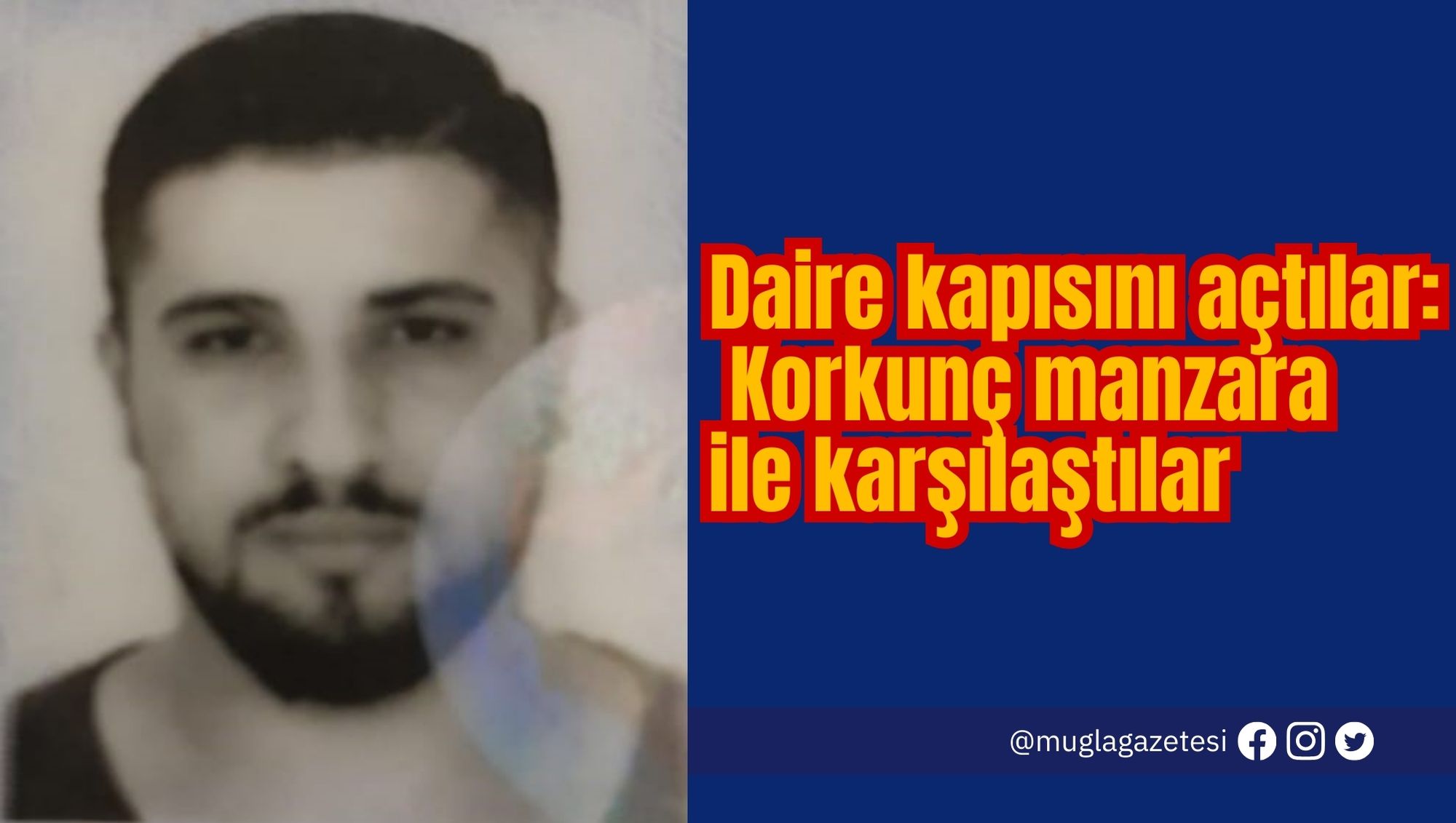 Daire kapısını açtılar: Korkunç manzara ile karşılaştılar