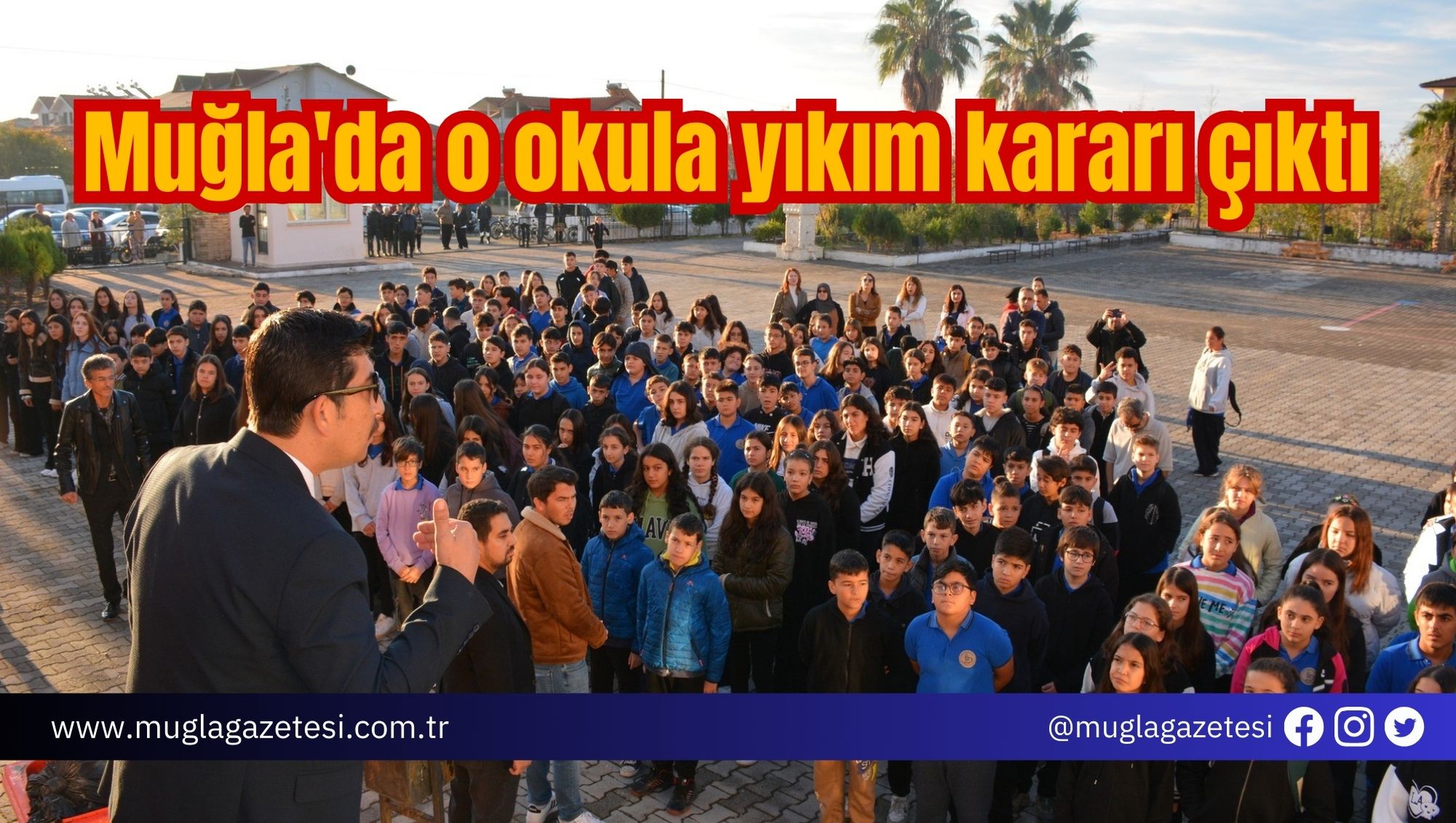 Muğla'da o okula yıkım kararı çıktı