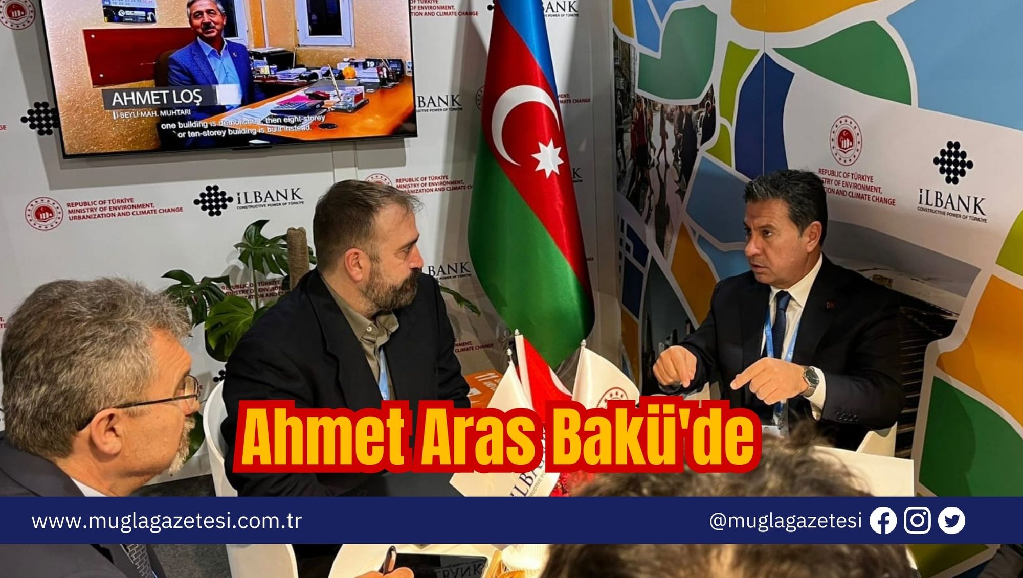 Ahmet Aras Bakü'de
