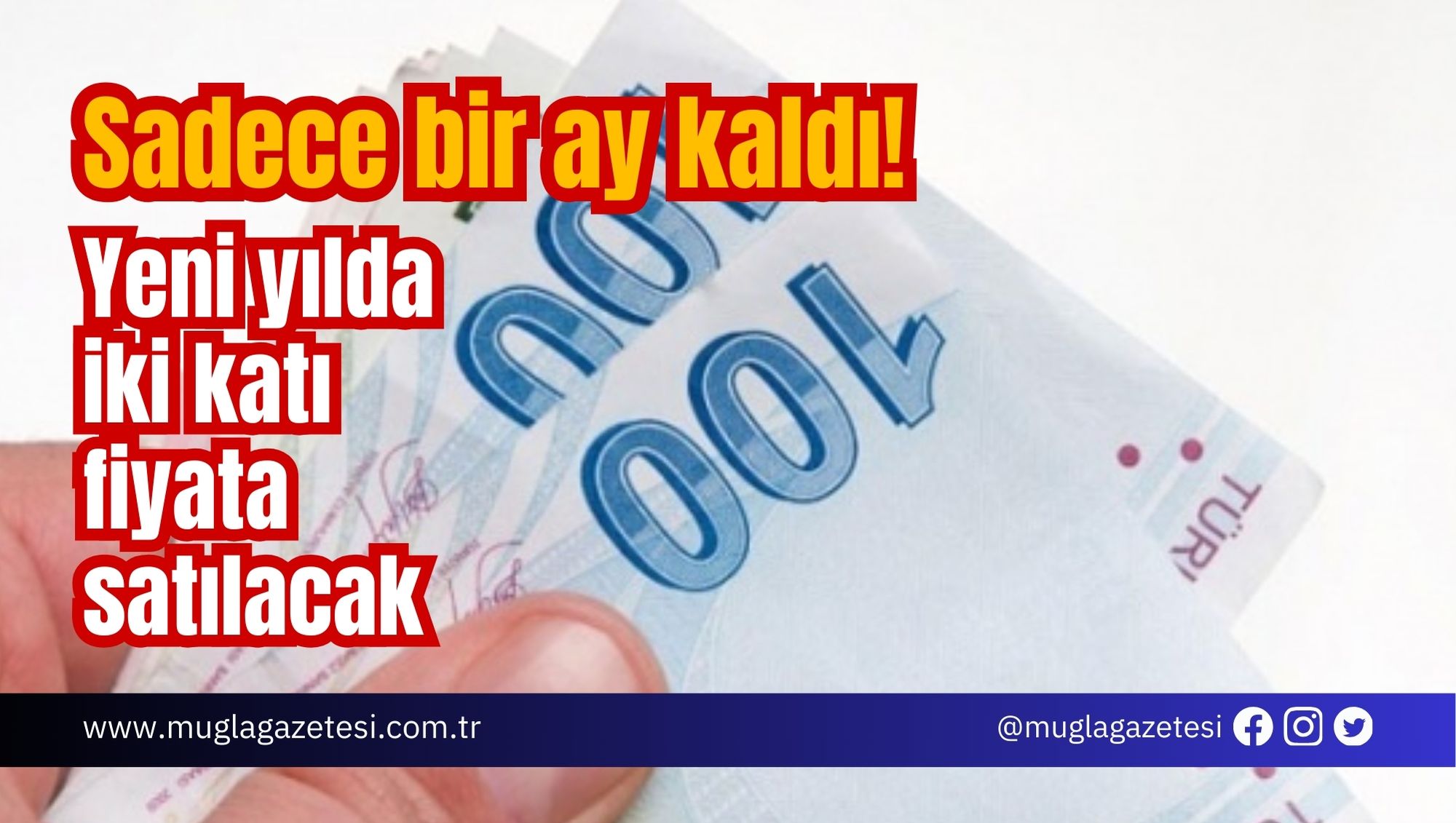 Sadece bir ay kaldı! Yeni yılda iki katı fiyata satılacak