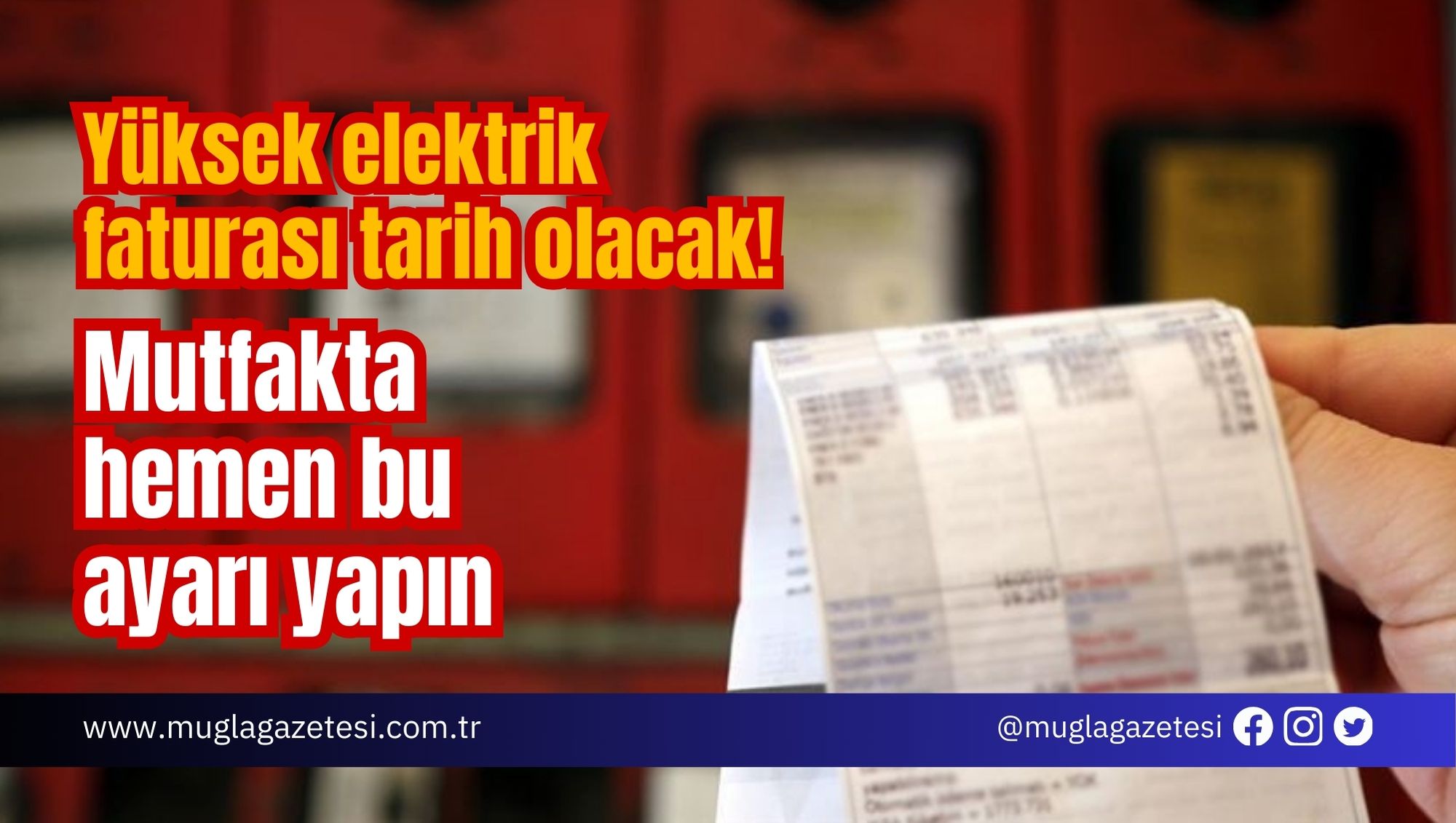 Yüksek elektrik faturası tarih olacak! Mutfakta hemen bu ayarı yapın