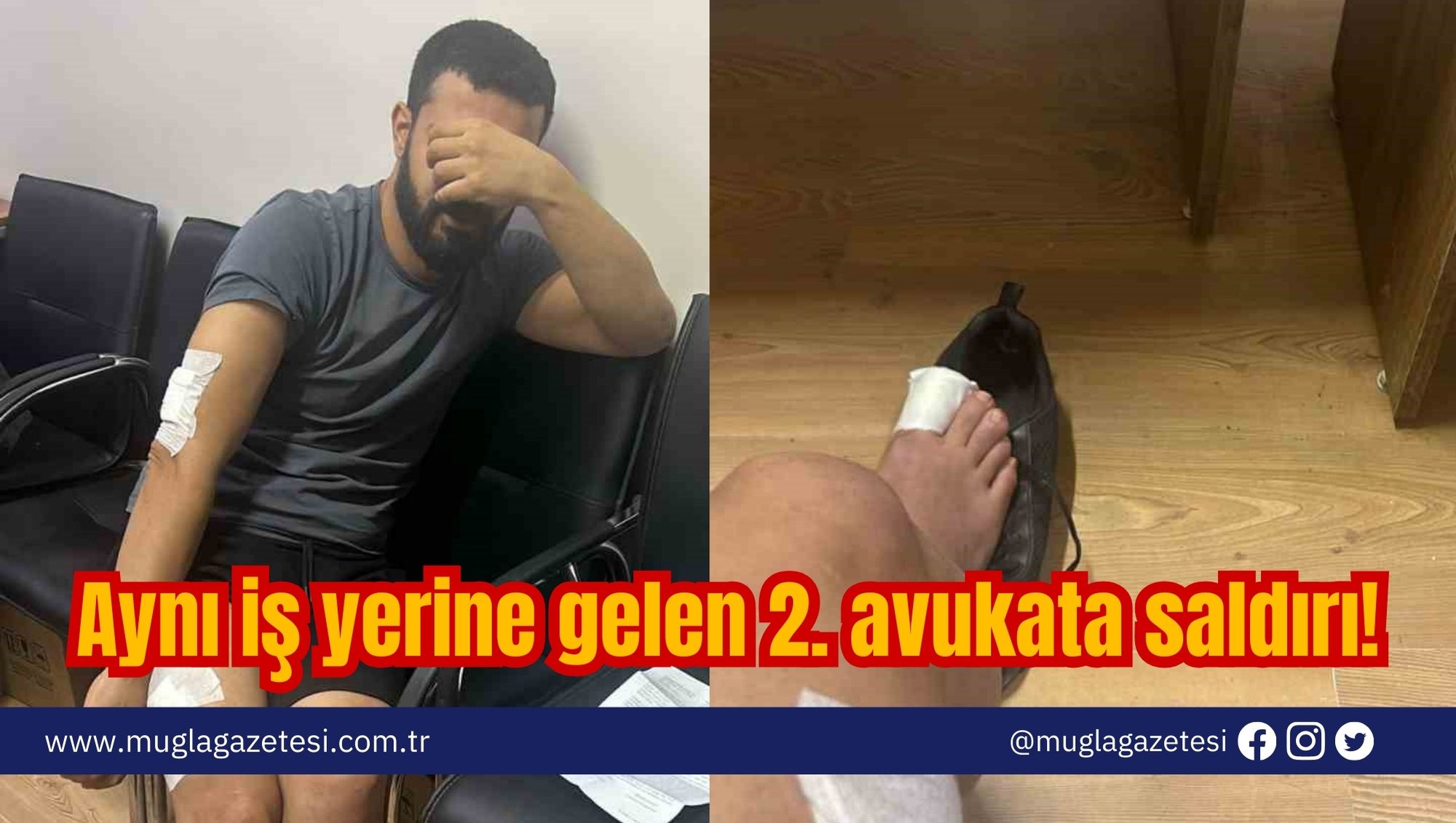 Aynı iş yerine gelen 2. avukata saldırı!