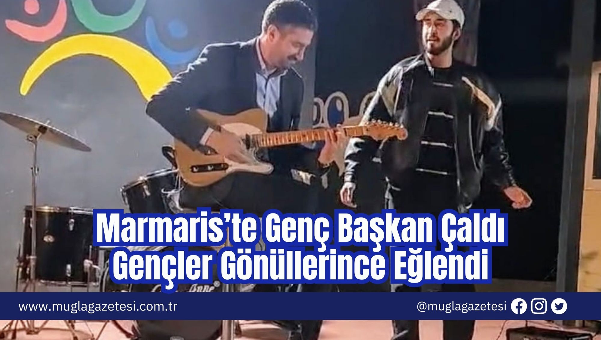 Marmaris’te Genç Başkan Çaldı, Gençler Gönüllerince Eğlendi