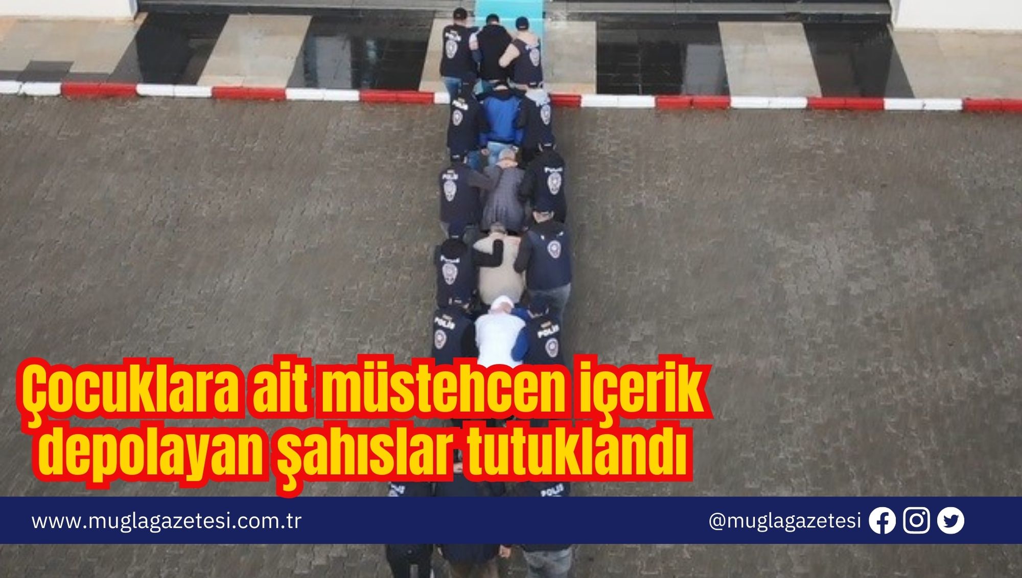 Çocuklara ait müstehcen içerik depolayan şahıslar tutuklandı