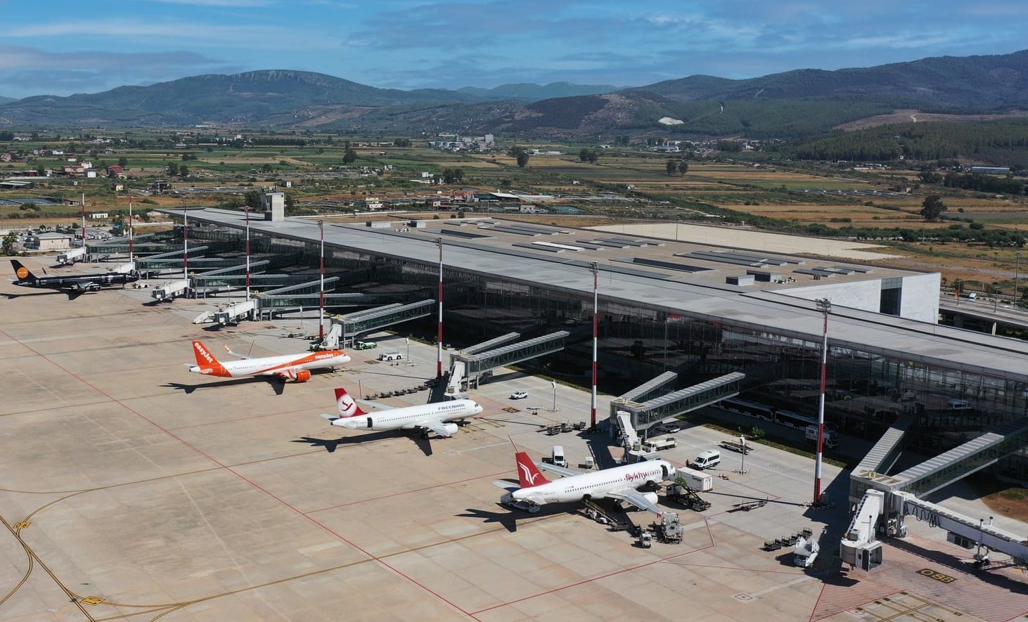 Bodrum Milas Havalimanından 10 ayda 4 milyon 154 Bin 250 yolcu taşındı