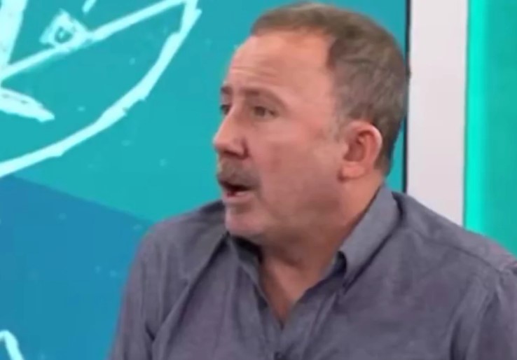 Sergen Yalçın'dan canlı yayında şok eden hareket! Hemen reklama girdiler