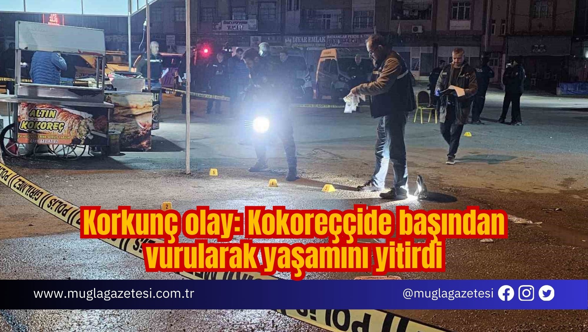 Korkunç olay: Kokoreççide başından vurularak yaşamını yitirdi