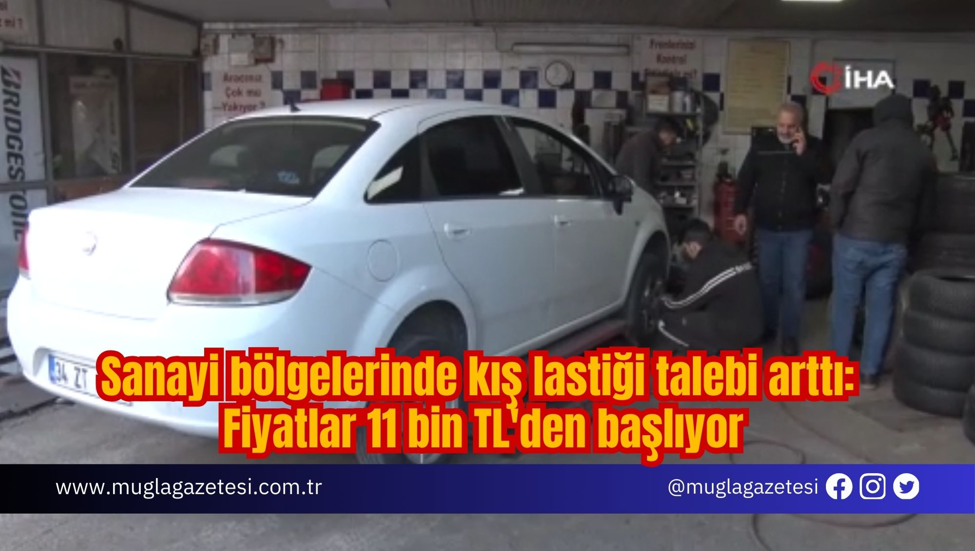 Sanayi bölgelerinde kış lastiği talebi arttı: Fiyatlar 11 bin TL'den başlıyor