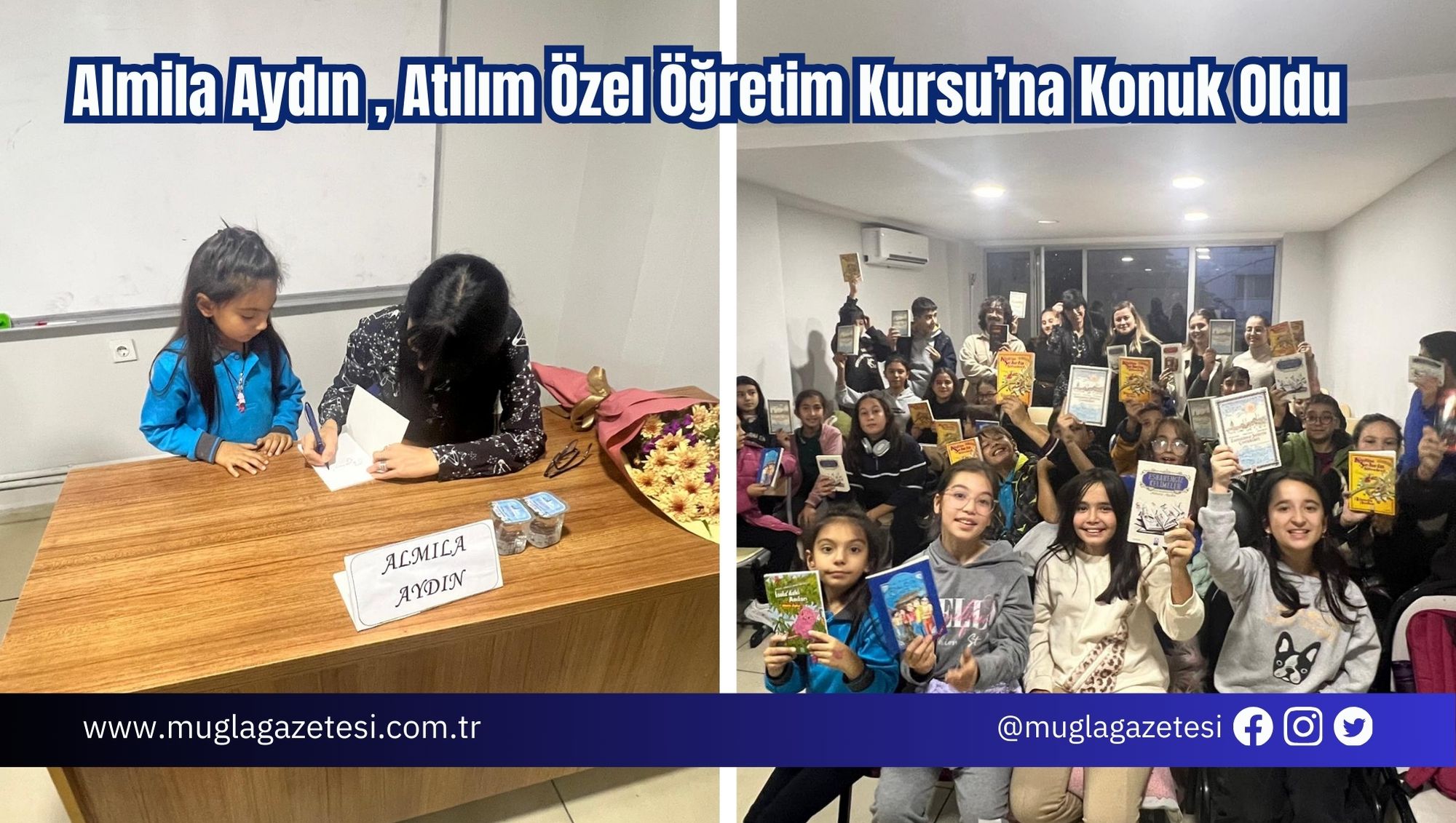 Almila Aydın, Atılım Özel Öğretim Kursu’na Konuk Oldu