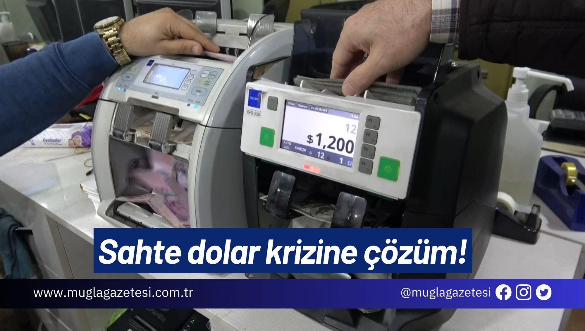 Sahte dolar krizine çözüm!