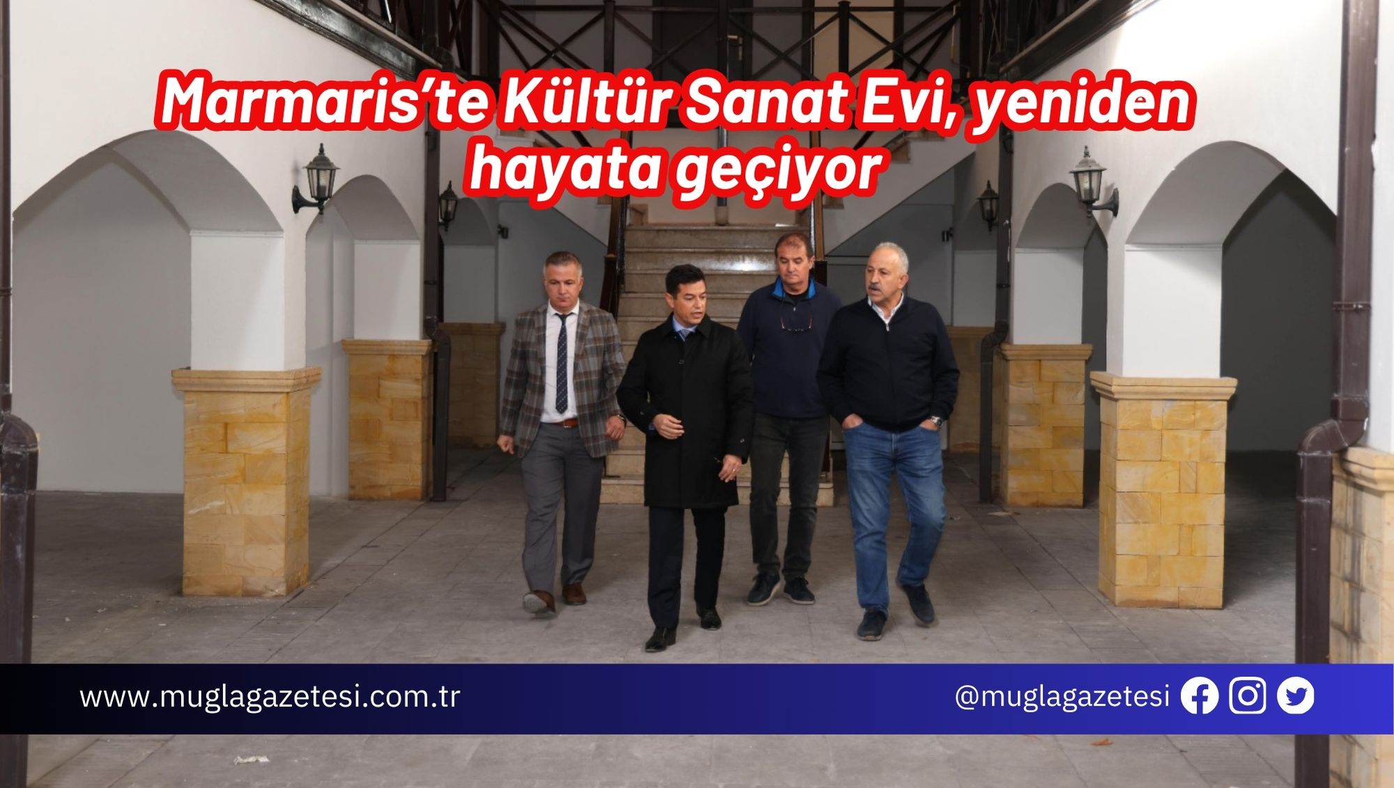 Marmaris’te Kültür Sanat Evi, yeniden hayata geçiyor