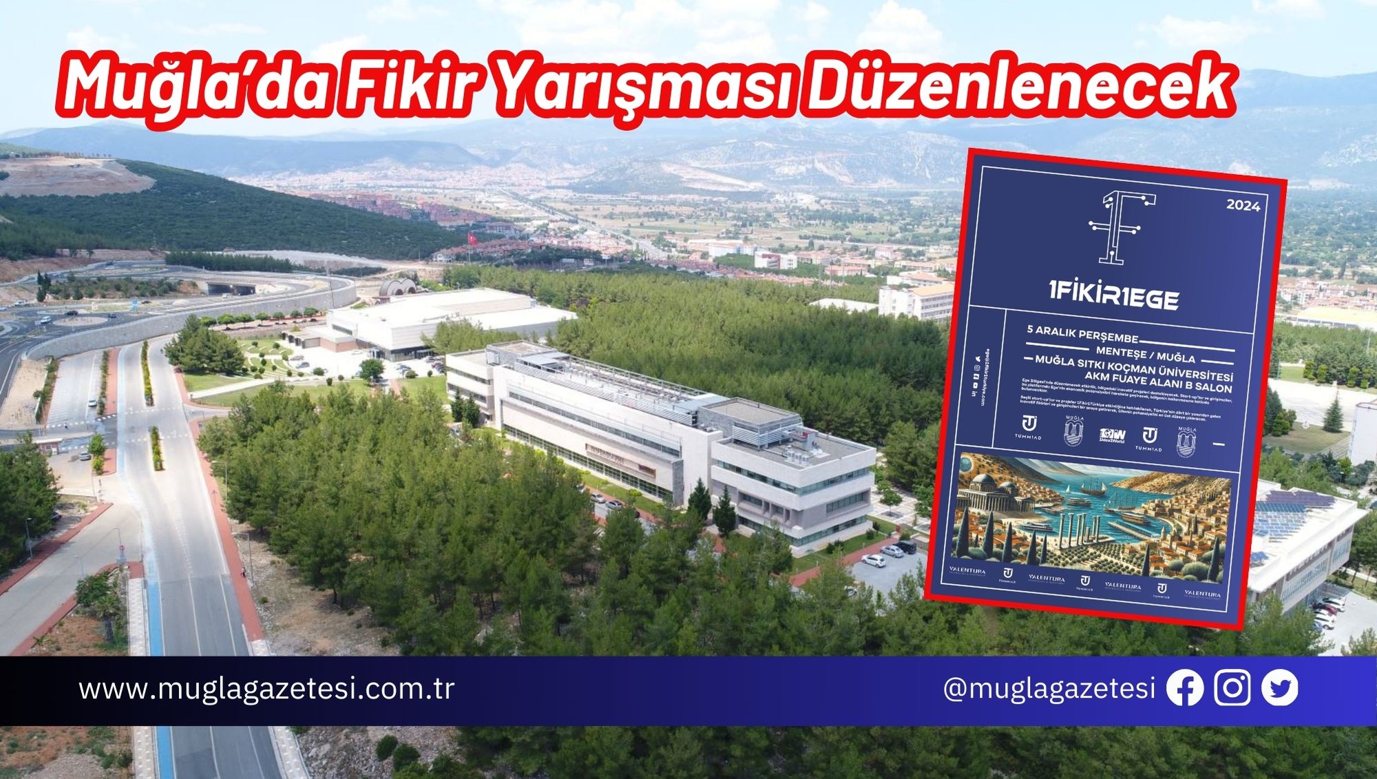 Muğla’da Fikir Yarışması Düzenlenecek