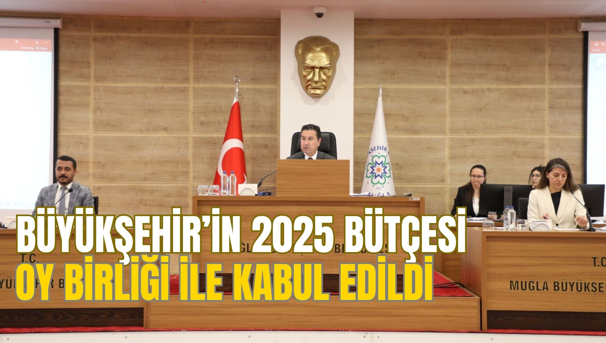 BÜYÜKŞEHİR’İN 2025 BÜTÇESİ OY BİRLİĞİ İLE KABUL EDİLDİ