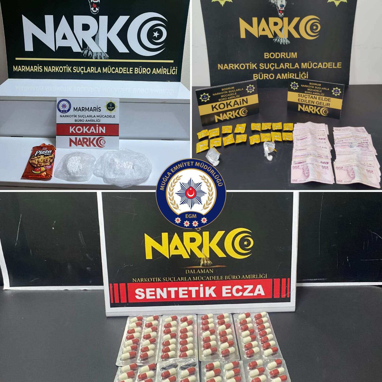 Muğla'da Uyuşturucuya Geçit Yok...