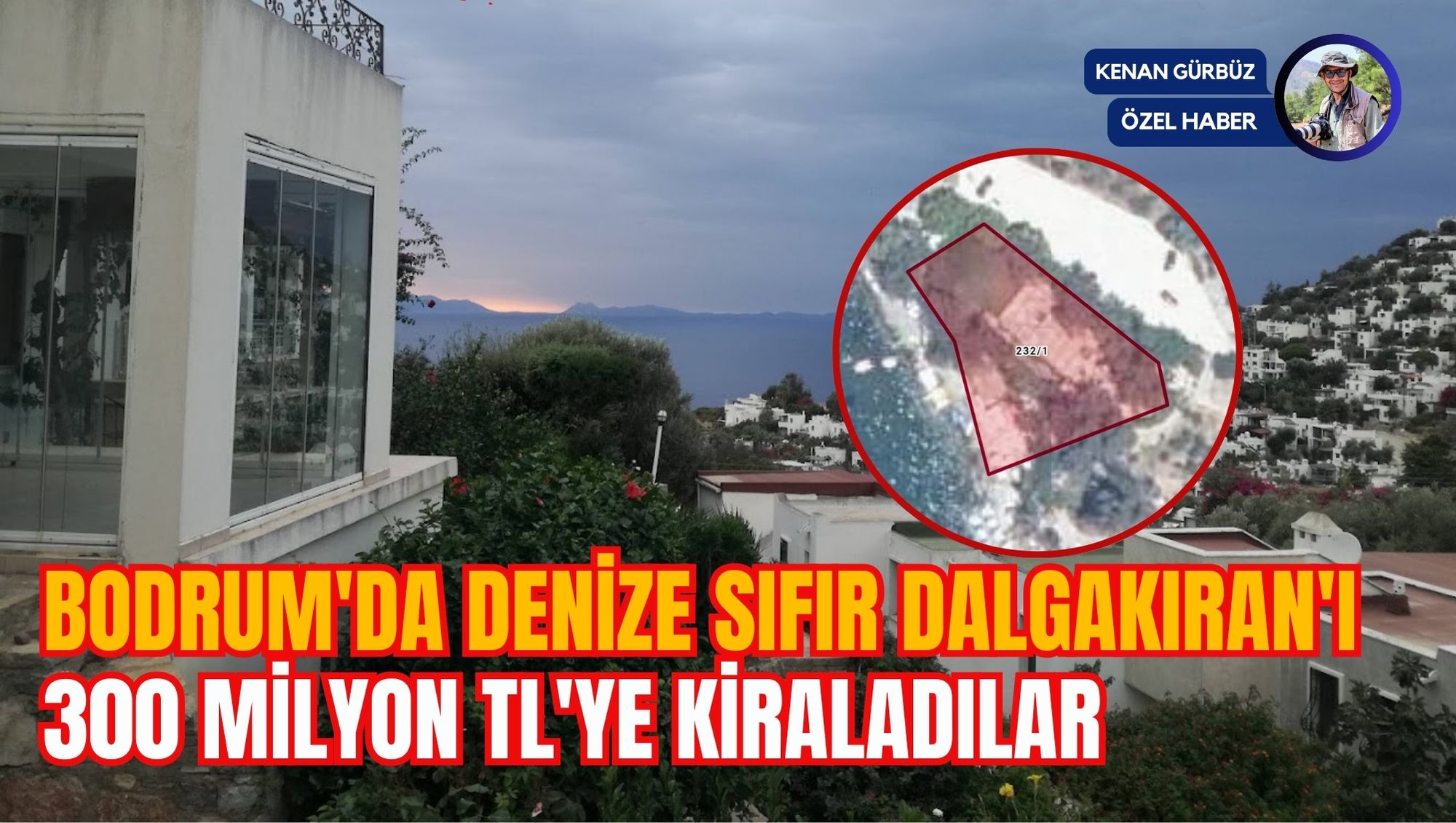 BODRUM'DA DENİZE SIFIR DALGAKIRAN'I 300 MİLYON TL'YE KİRALADILAR