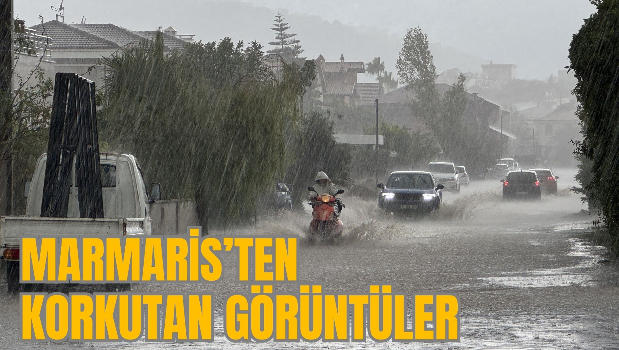 MARMARİS’TEN KORKUTAN GÖRÜNTÜLER