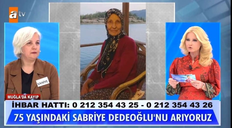 Muğla'da Kaybolan Yaşlı Kadının Ailesi Müge Anlı'ya başvurdu...
