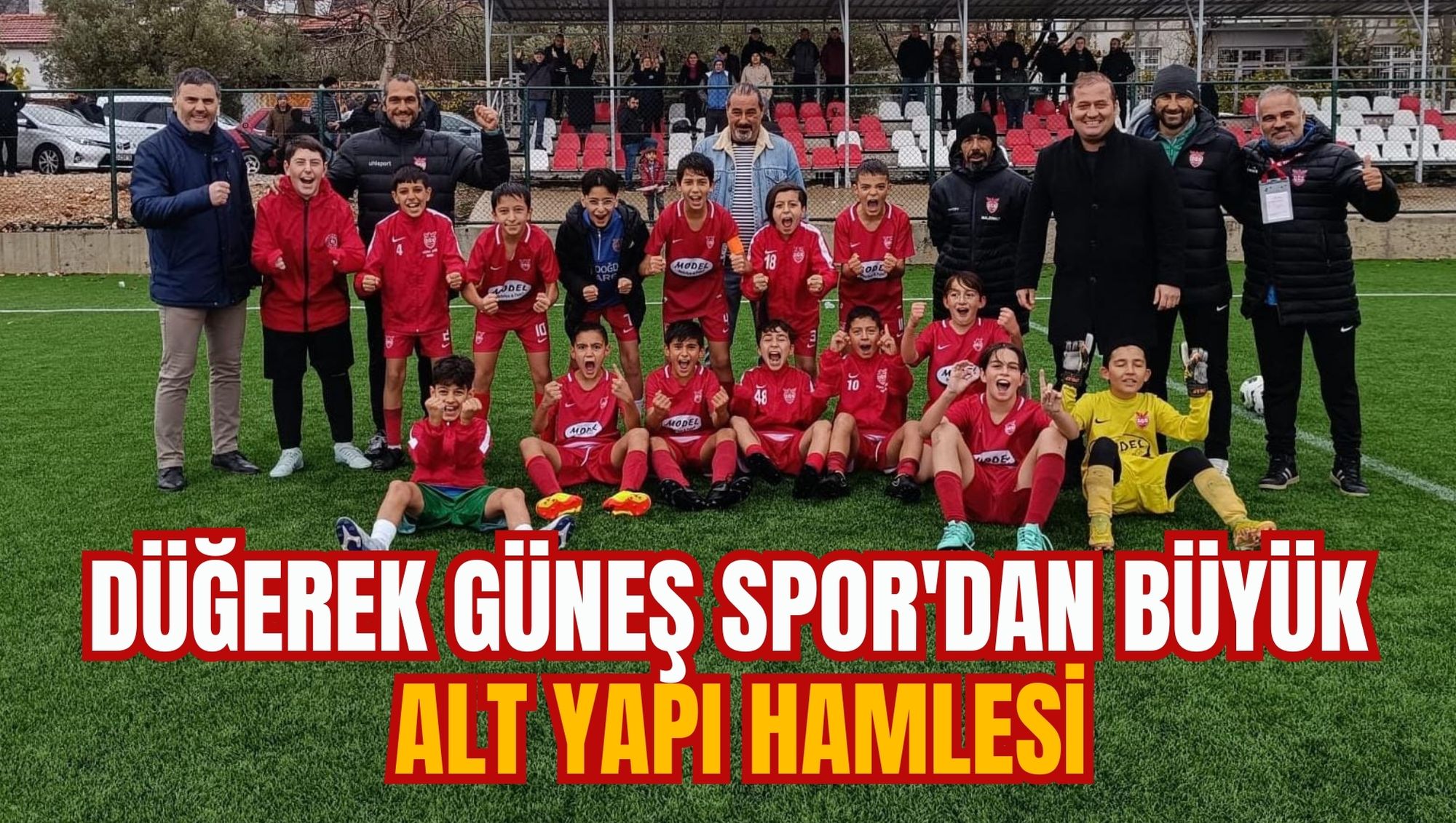 DÜĞEREK GÜNEŞ SPOR'DAN BÜYÜK ALT YAPI HAMLESİ