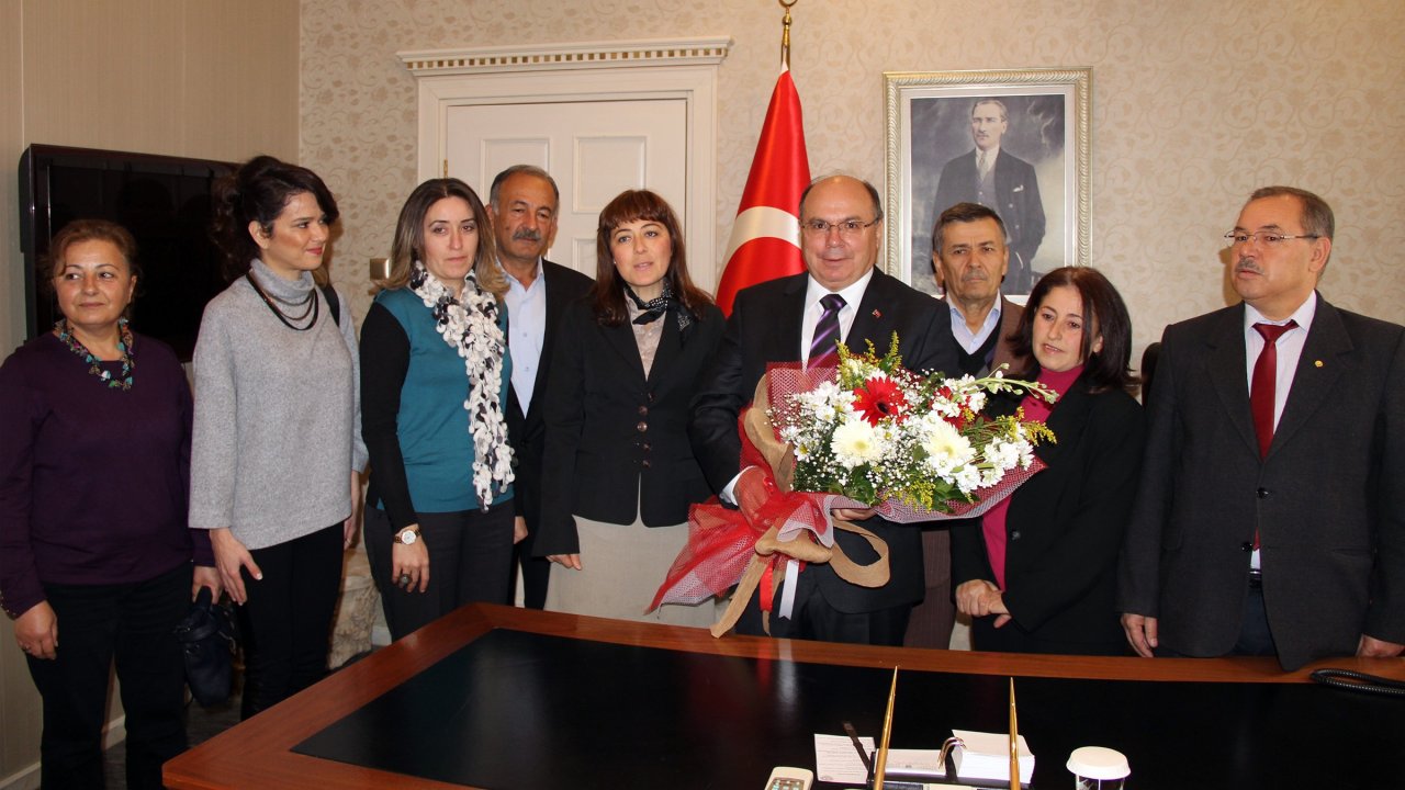 Engelli derneklerinden Vali Çiçek’e ziyaret