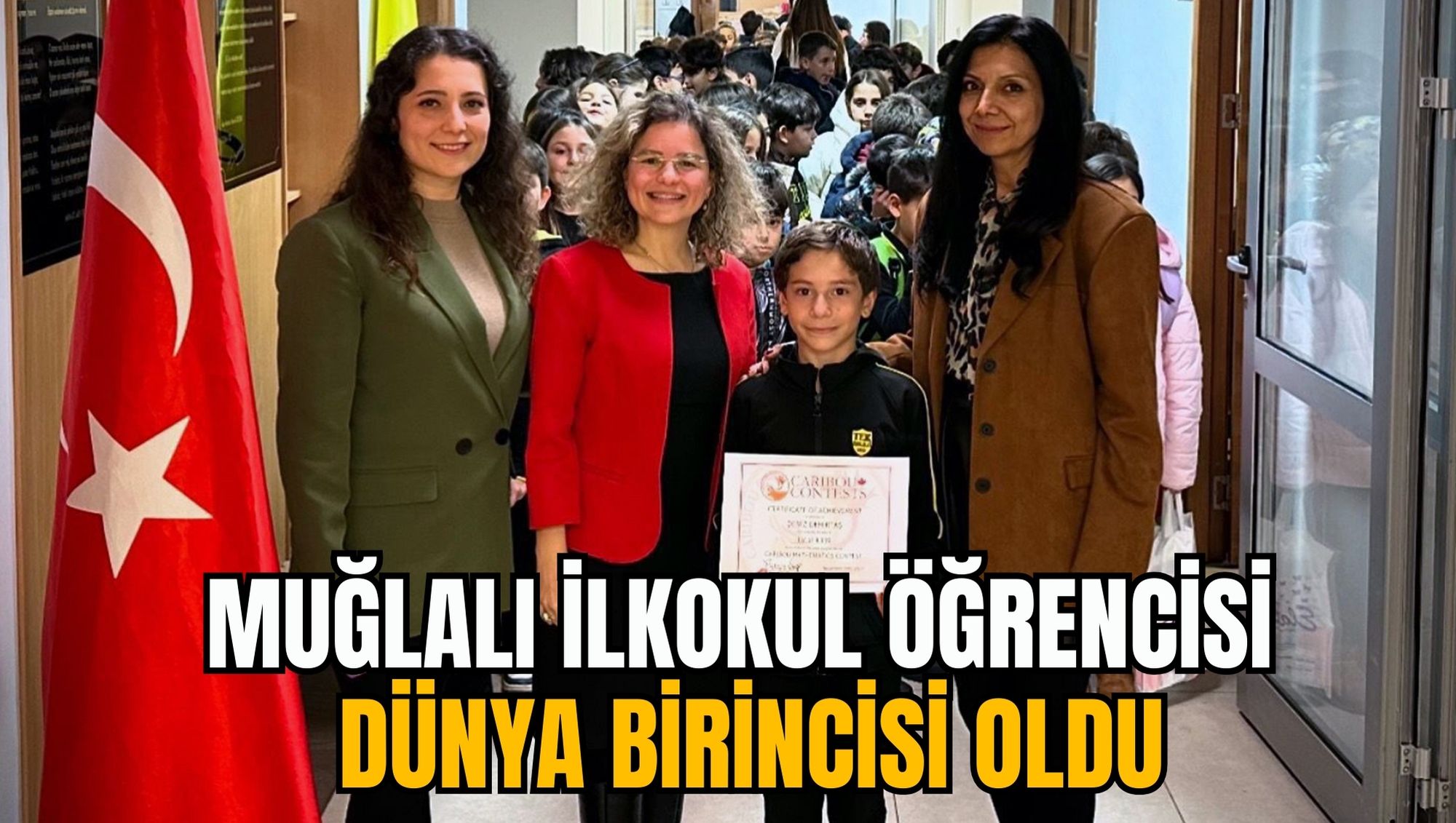 MUĞLALI İLKOKUL ÖĞRENCİSİ DÜNYA BİRİNCİSİ OLDU
