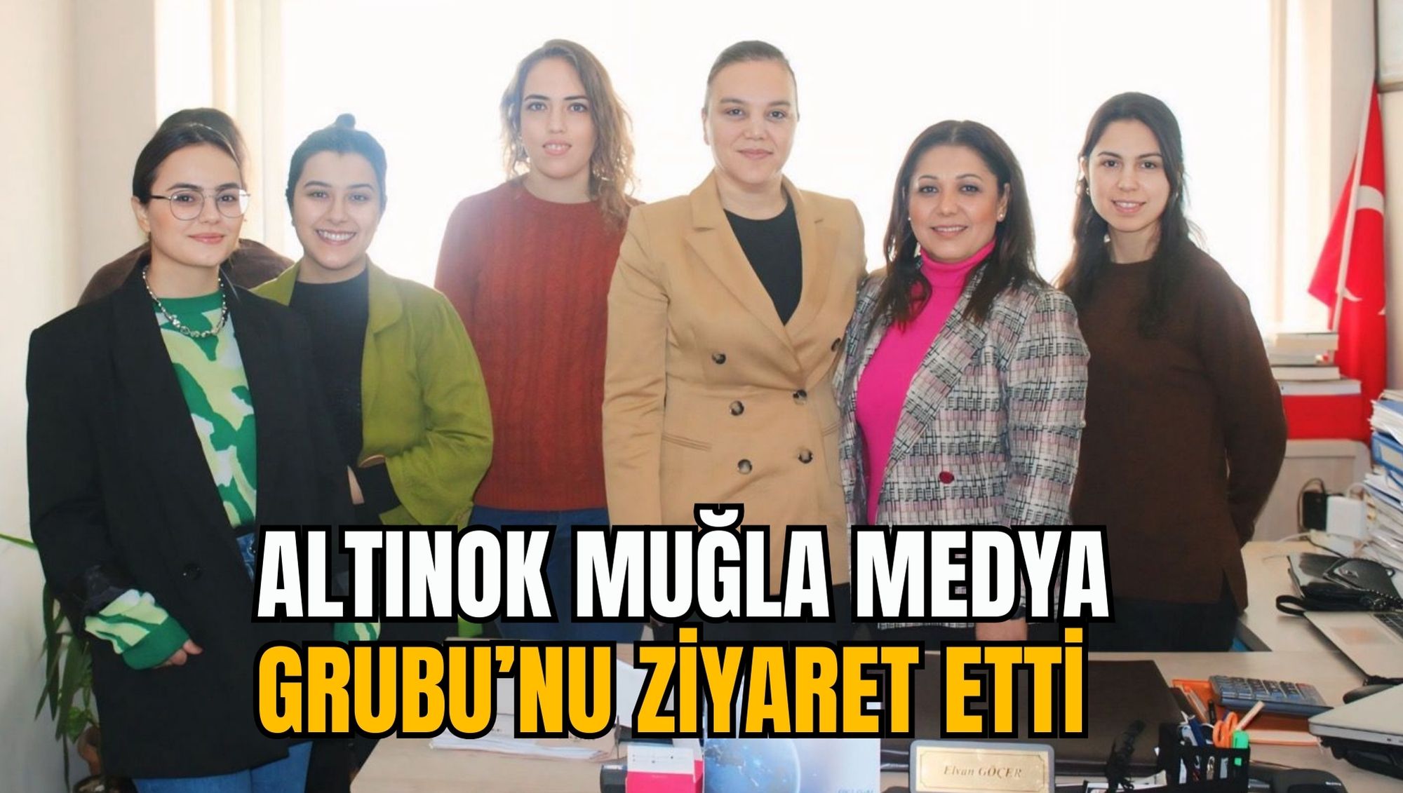 ALTINOK MUĞLA MEDYA GRUBU’NU ZİYARET ETTİ