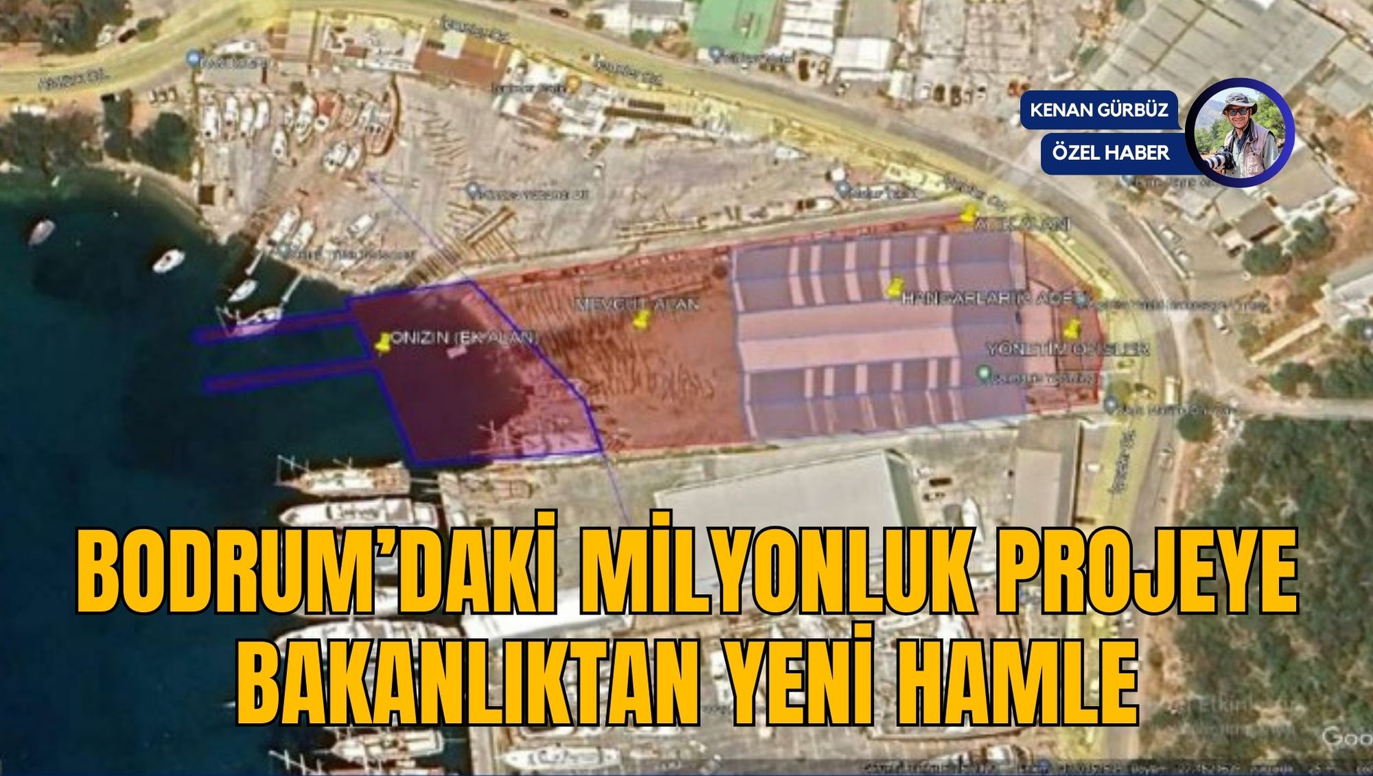 BODRUM’DAKİ MİLYONLUK PROJEYE BAKANLIKTAN YENİ HAMLE