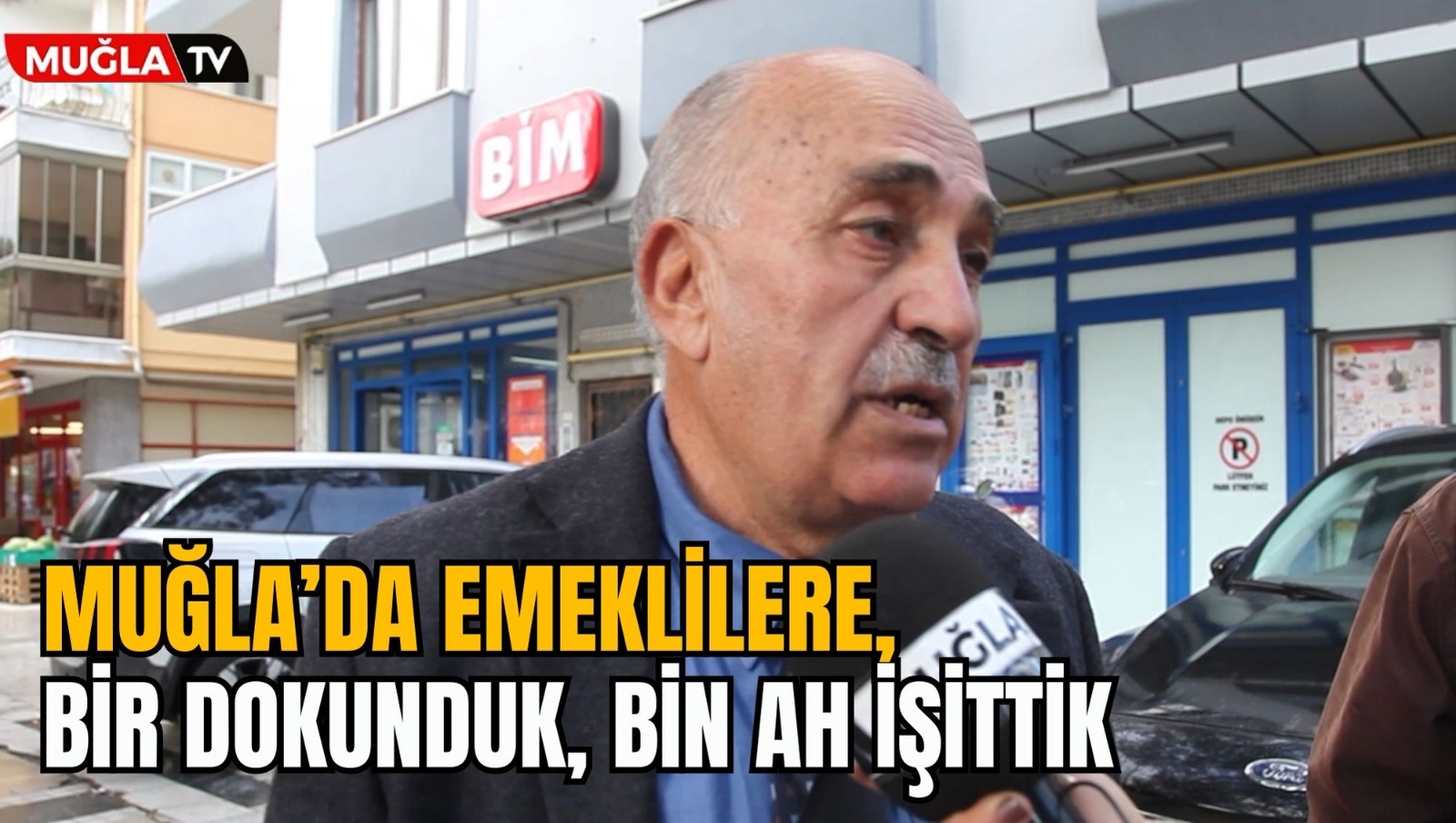 MUĞLA'DA EMEKLİLERE, BİR DOKUNDUK, BİN AH İŞİTTİK