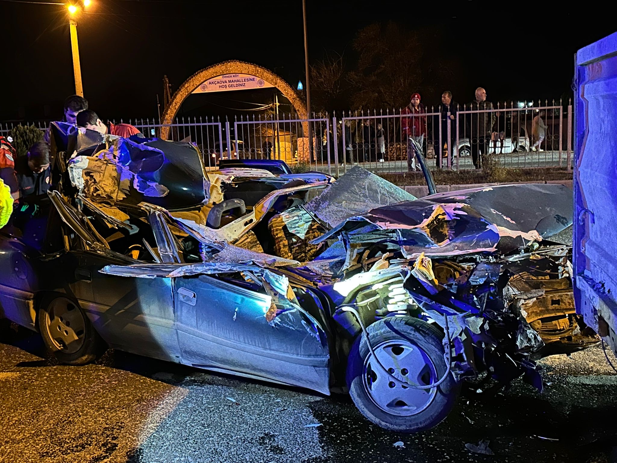 Menteşe'deki Feci Kazadan Mucize Kurtuluş...