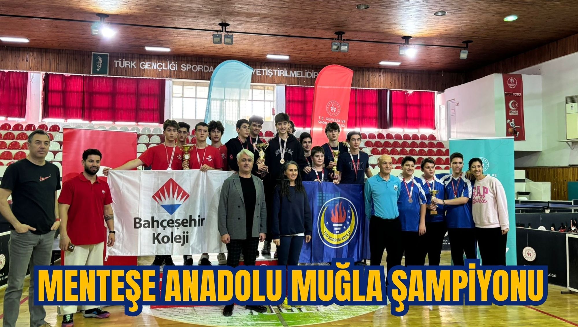 MENTEŞE ANADOLU MUĞLA ŞAMPİYONU