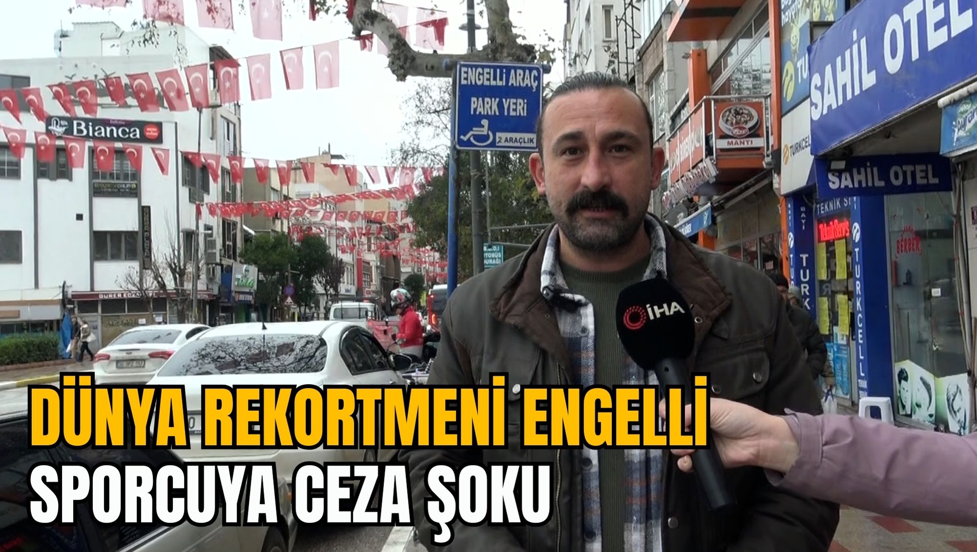DÜNYA REKORTMENİ ENGELLİ SPORCUYA CEZA ŞOKU