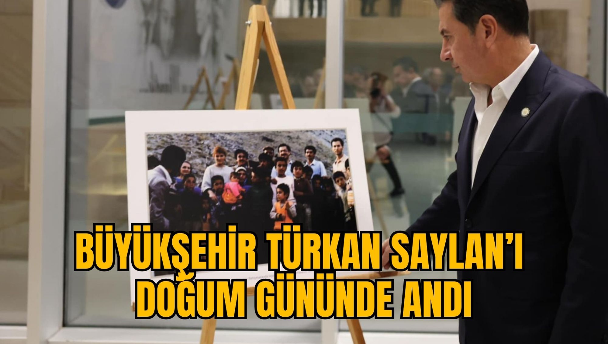 BÜYÜKŞEHİR TÜRKAN SAYLAN’I DOĞUM GÜNÜNDE ANDI