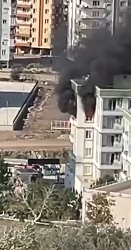 KIZ YURDUNDA KORKUTAN YANGIN