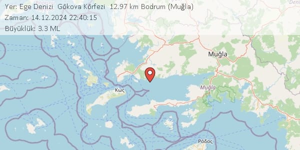 BODRUM'DA DEPREM!