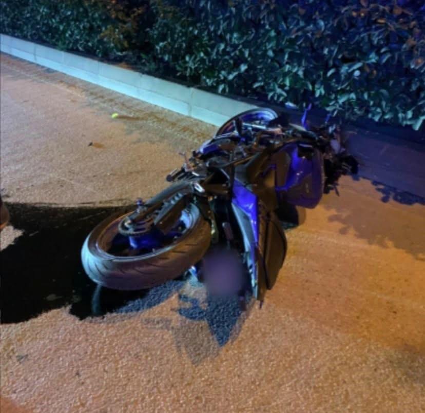 Motosikletin çarptığı yaya yaşamını yitirdi