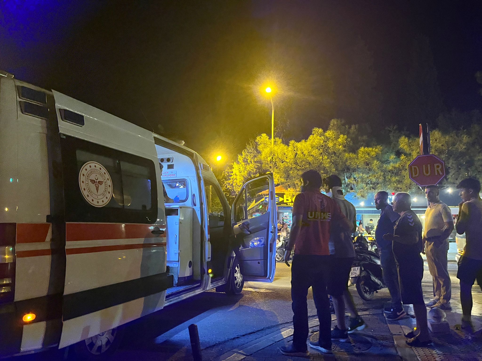 Menteşe'de trafik kazası: 1 yaralı