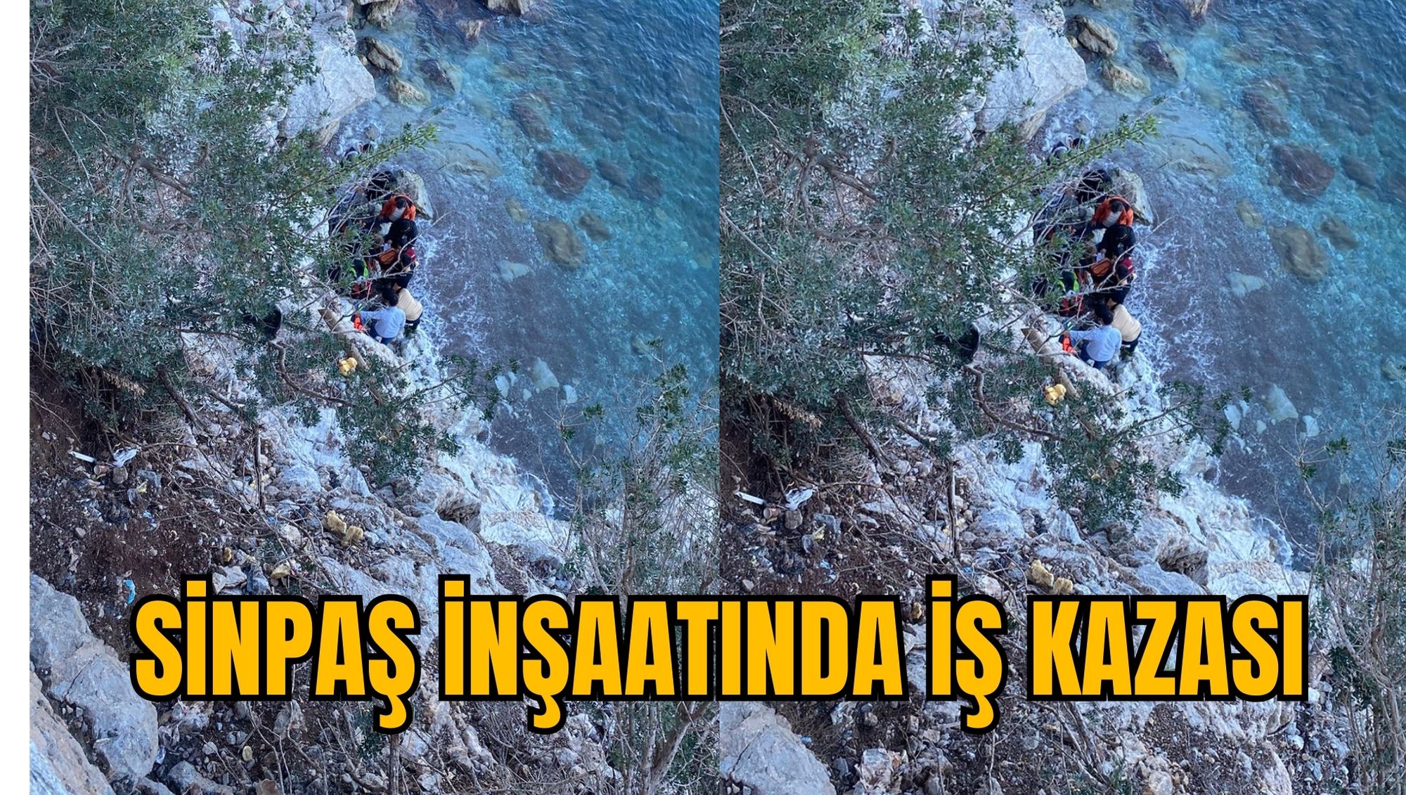 SİNPAŞ İNŞAATINDA İŞ KAZASI