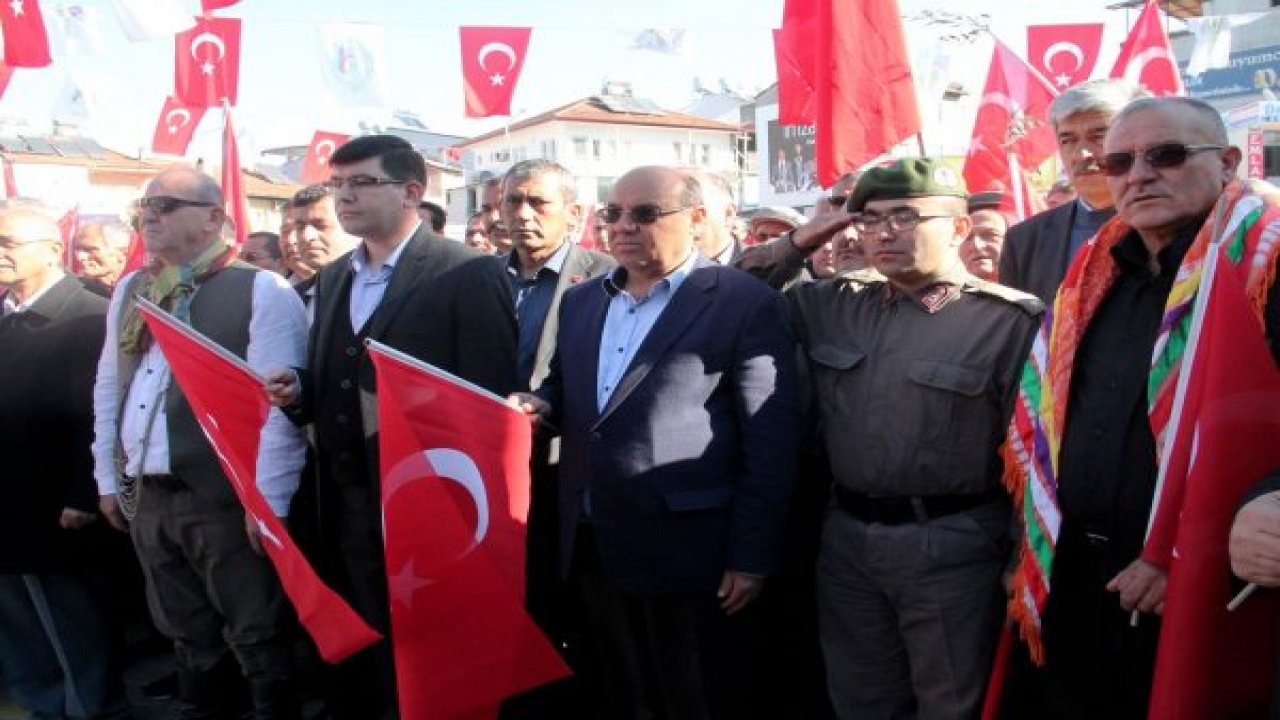 Askere destek yürüyüşü