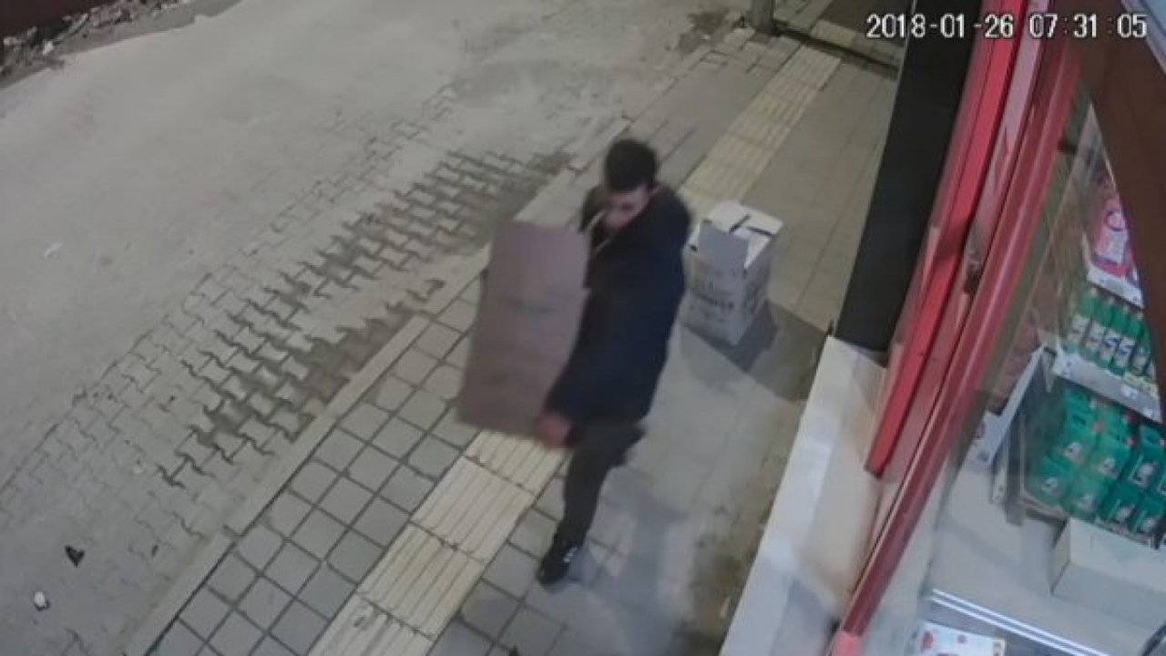 Dükkanı soyan hırsız tanıdık çıktı