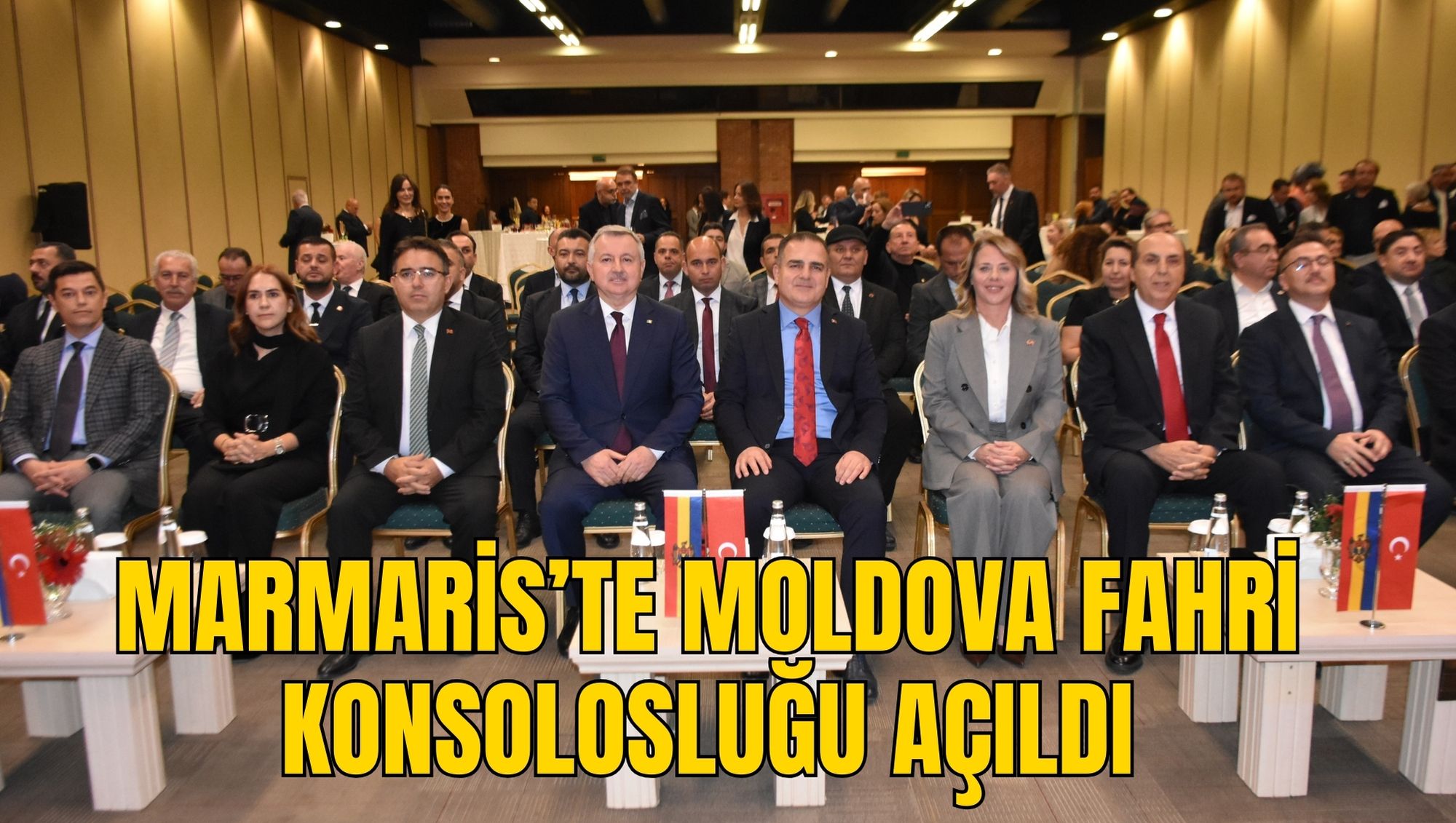 MARMARİS’TE MOLDOVA FAHRİ KONSOLOSLUĞU AÇILDI