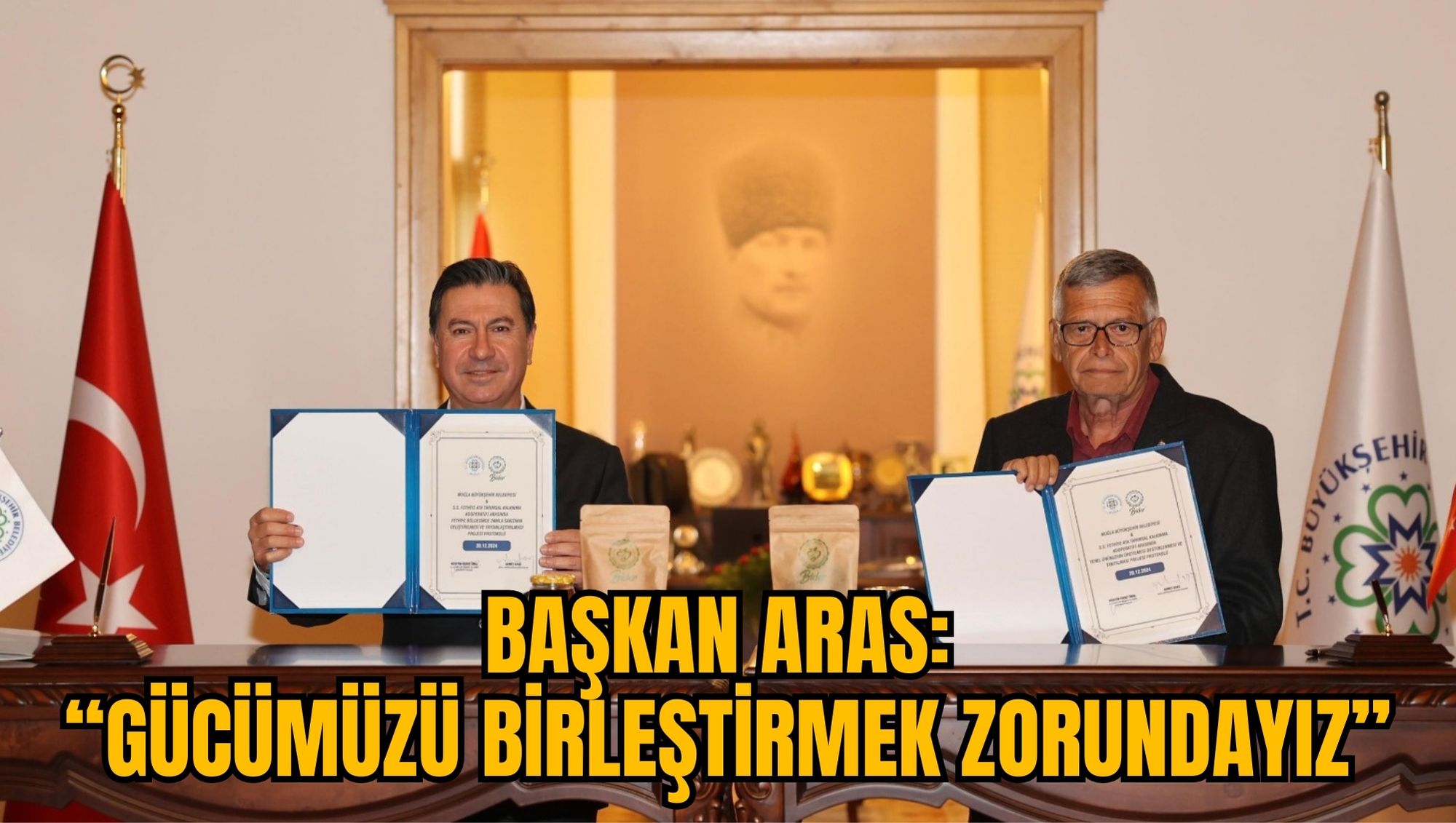 BAŞKAN ARAS: “GÜCÜMÜZÜ BİRLEŞTİRMEK ZORUNDAYIZ”