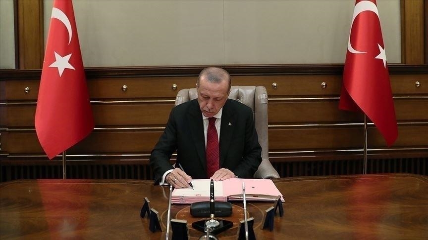CUMHURBAŞKANI RECEP TAYYİP ERDOĞAN TARAFINDAN YENİ ATAMA